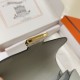 HERMES Constance 19 Gris Mouette Epsom