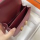 HERMES Constance 19 Rouge Grenade Epsom