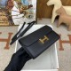 HERMES Constance to go Noir Epsom