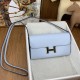 HERMES Constance to go Bleu Pale Epsom