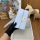 HERMES Constance to go Bleu Pale Epsom