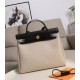 HERMES Herbag Zip Cabine Black & White