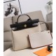 HERMES Herbag Zip Cabine Black & White