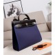 HERMES Herbag Zip Cabine Bleu Dcean