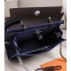 HERMES Herbag Zip Cabine Bleu Dcean