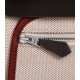 HERMES Herbag Zip Cabine Ebony White