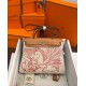 HERMES Herbag Zip Cabine Red White