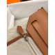 HERMES Herbag Zip Cabine Red White