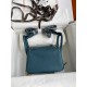 HERMES Lindy 19 Prussian Green