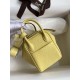 HERMES Lindy 19 Jaune Poussin