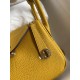 HERMES Lindy 19 Jaune Ambre