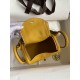 HERMES Lindy 19 Jaune Ambre