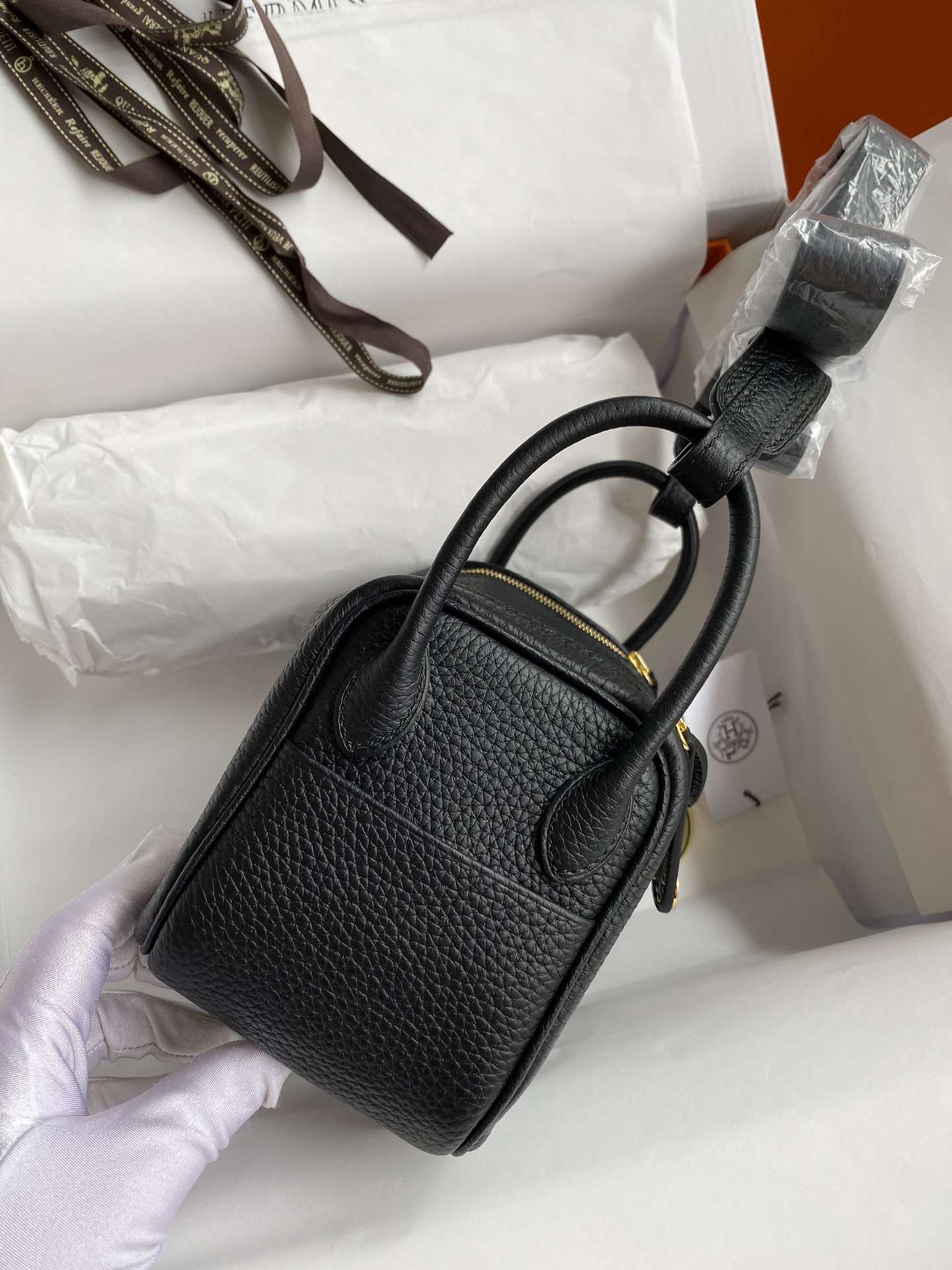 HERMES Lindy 19 Noir