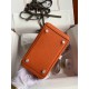 HERMES Lindy 19 Orange