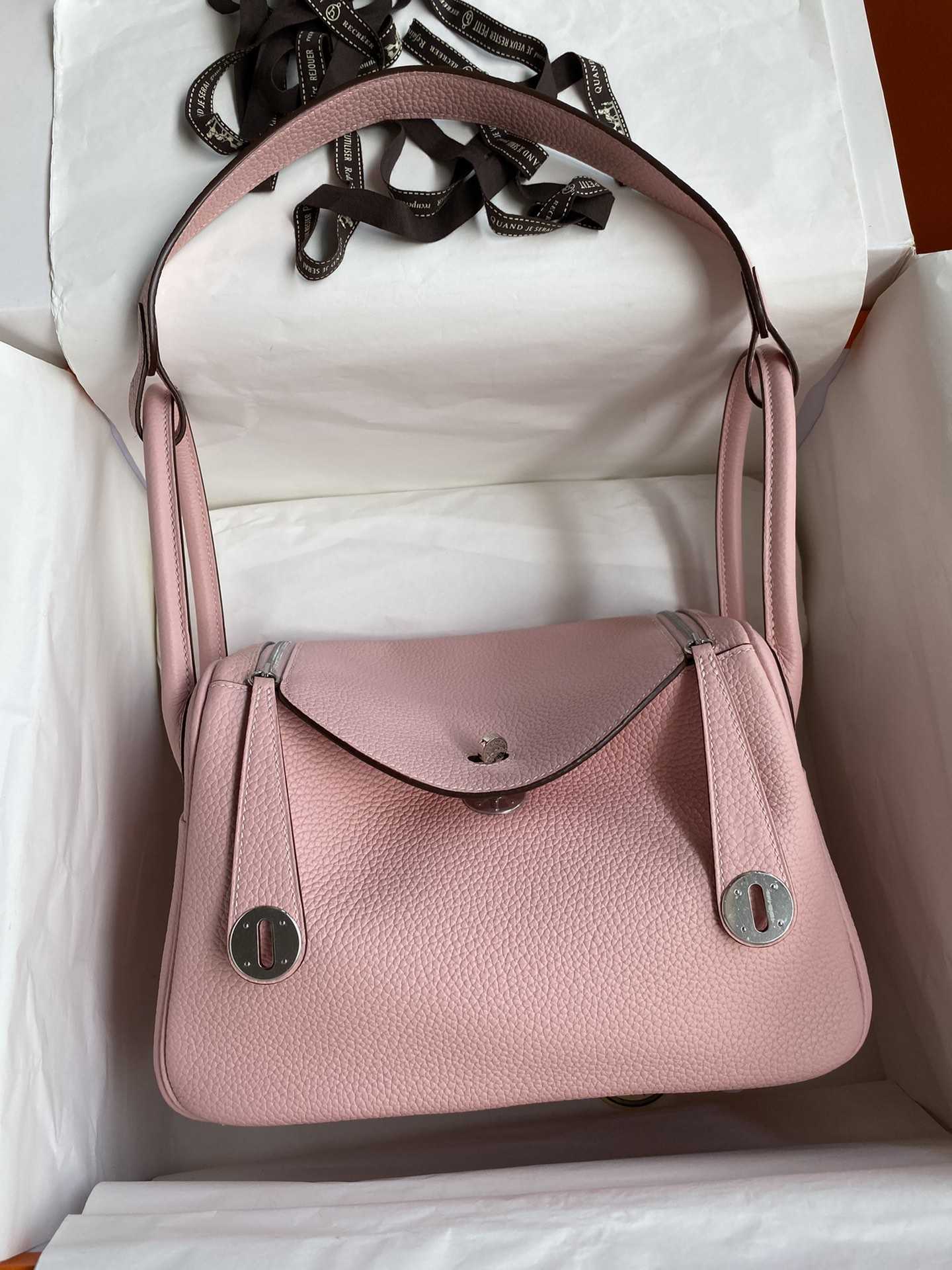 HERMES Lindy 26 Rose Sakura