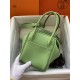 HERMES Lindy 26 Vert Criquet