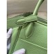 HERMES Lindy 26 Vert Criquet