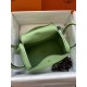 HERMES Lindy 26 Vert Criquet