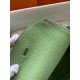 HERMES Lindy 26 Vert Criquet