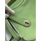 HERMES Lindy 26 Vert Criquet