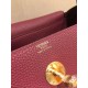 HERMES Lindy 30 Rouge Grenat