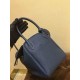 HERMES Lindy 30 Bleu Sapphire