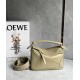 LOEWE Small Puzzle bag in Classic Calfskin Clay Green