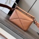 LOEWE Mini Puzzle bag in Classic Calfskin Tan