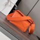 LOEWE Mini Puzzle bag in Classic Calfskin Vivid Orange