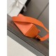 LOEWE Mini Puzzle bag in Classic Calfskin Vivid Orange