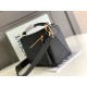 LOEWE Medium Puzzle bag in Soft Grained Calfskin Black