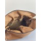 LOEWE Mini Flamenco Clutch in Nappa Calfskin Brown