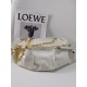 LOEWE Small Paseo Bag in Shiny Sappa Calfskin White