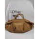 LOEWE Small Paseo Bag in Shiny Sappa Calfskin Oak