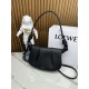 LOEWE Paseo Satchel in Shiny Nappa Calfskin Black