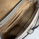 LOEWE Mini Gate Dual bag in Soft Calfskin and Jacquard Clay Green