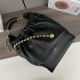 LOEWE Medium Squeeze Bag in Nappa Lambskin Black