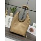 LOEWE Medium Squeeze Bag in Nappa Lambskin Sand