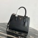 PRADA Medium Prada Galleria Saffiano Leather Bag Black