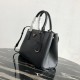 PRADA Medium Prada Galleria Saffiano Leather Bag Black