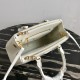 PRADA Medium Prada Galleria Saffiano Leather Bag White