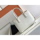 PRADA Large Prada Galleria Saffiano Leather Bag White