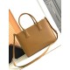 PRADA Large Prada Galleria Saffiano Leather Bag Caramel