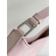 PRADA Cleo Brushed Leather Shoulder Bag Pink