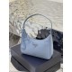 PRADA Re-Edition 2005 Re-Nylon and Saffiano Mini Bag Light Blue