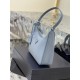 PRADA Re-Edition 2005 Re-Nylon and Saffiano Mini Bag Light Blue