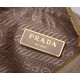 PRADA Re-Edition 2005 Saffiano Leather Bag Cameo Beige