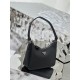 PRADA Re-Edition Saffiano Leather Mini Bag Black