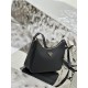 PRADA Re-Edition Saffiano Leather Mini Bag Black