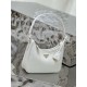 PRADA Re-Edition Saffiano Leather Mini Bag White